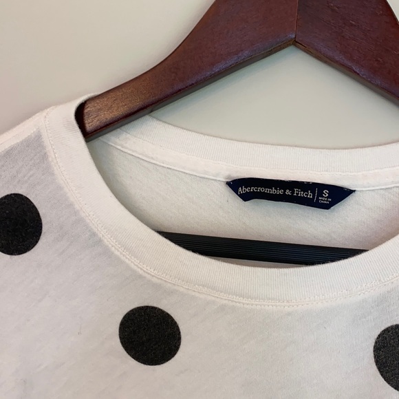 Abercrombie & Fitch polkadot crop top - Picture 2 of 5
